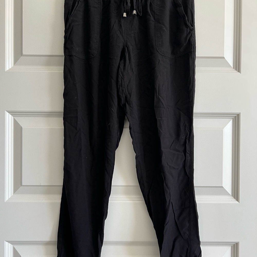 Carly Jean Los Angeles Black Joggers